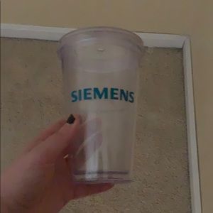 Siemens Plastic Travel Glass
